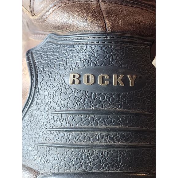 Rocky Boots Mens 11 Waterproof Insulated Workwear 600g Leather Hiking 7480 main image 5